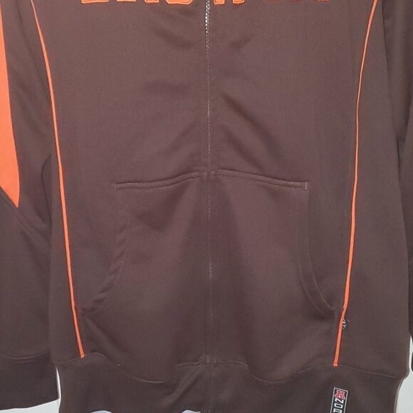 Cleveland Browns Warm Up Track Jacket XL - Picture 5 of 12